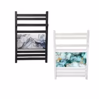 حوله خشک کن آلومینیومی هاتیپس مدل عکس دار طرح مرمر 50*80