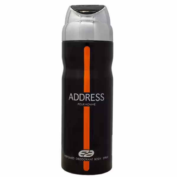 اسپری بدن ADDRESS مردانه عمادآرا 200 میل