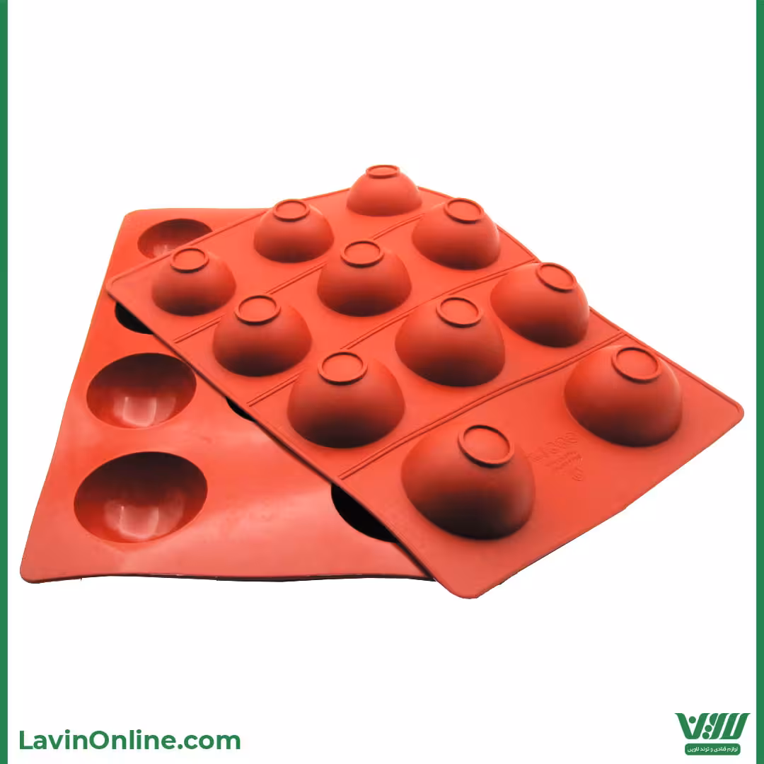 قالب سیلیکونی نیمکره میکس متوسط