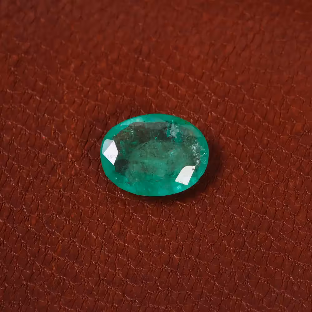 نگین زمرد کد 30153 - جواهری مشاهیر