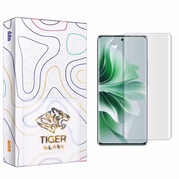 محافظ صفحه نمایش تایگر گلس مدل APL2 UV مناسب برای گوشی موبایل اوپو Reno 11 Pro