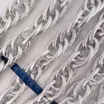 زنجیر درشت نقره ای مدل 1