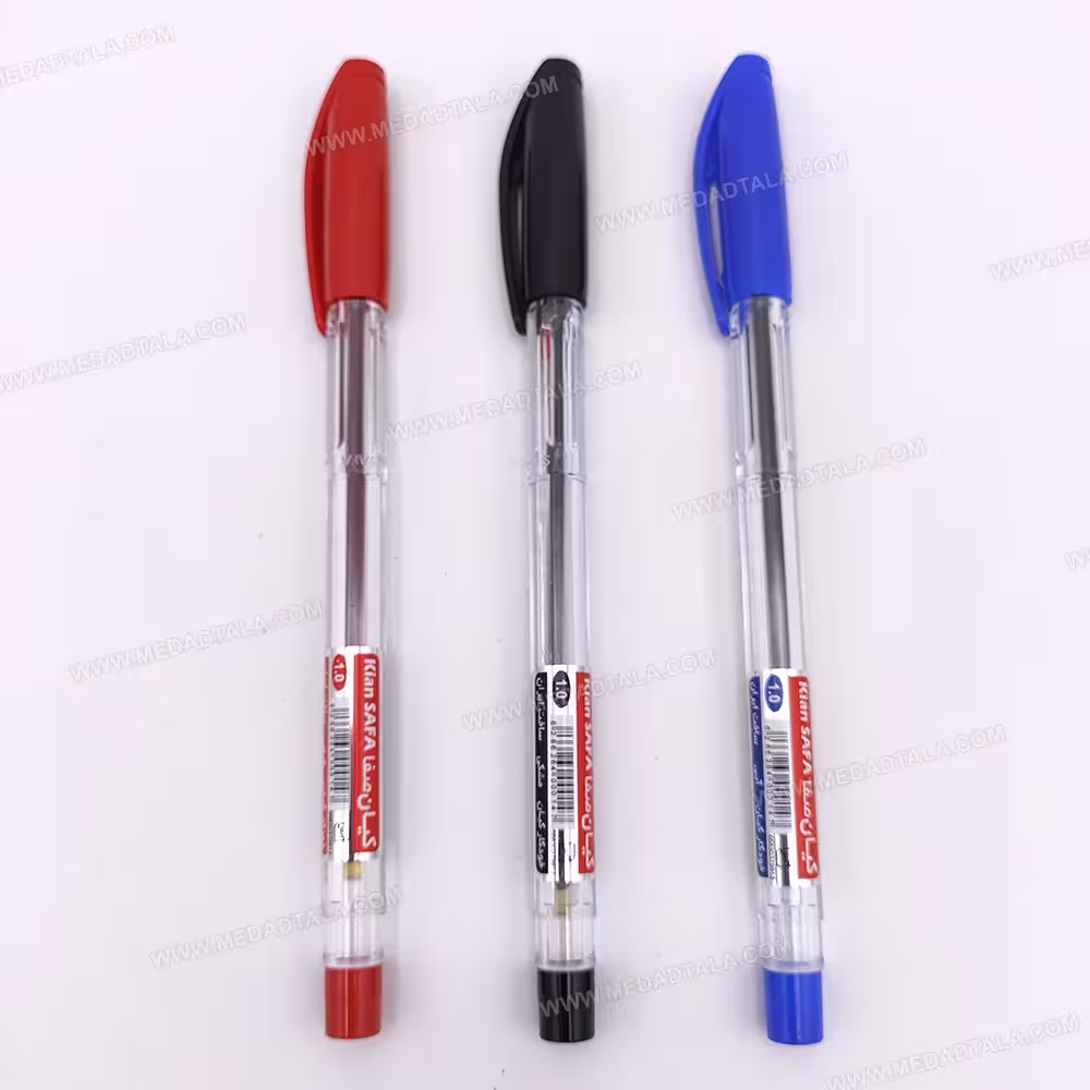 خودکار 1.0 کیان بسته 3 عددی (آبی-مشکی-قرمز)