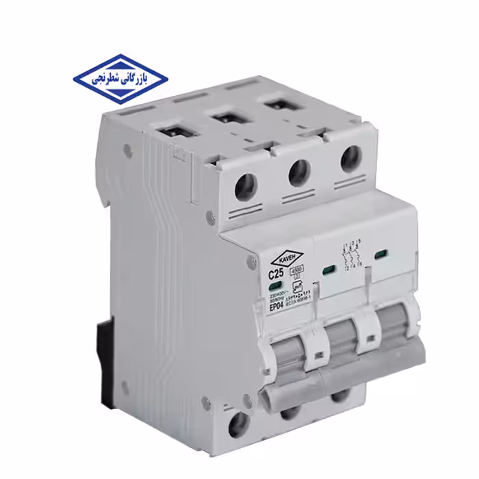 فیوز مینیاتوری سه فاز 25 آمپر تیپ C الکتروکاوه