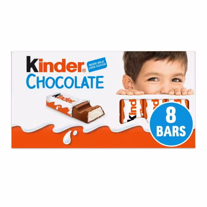 شکلات کیندر کودک 8 عددی ( 100 گرم ) kinder