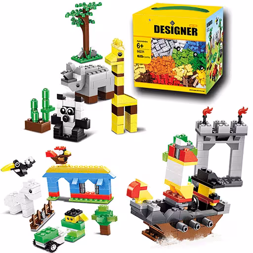 ساختنی کلاسیک مدل 58231 مجموعه 625 قطعه