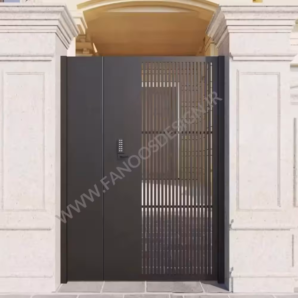 درب نفر رو حیاط کد 1025
