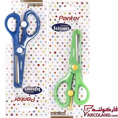 قیچی کودک پنتر کد Children S104 بسته 12 عددی
