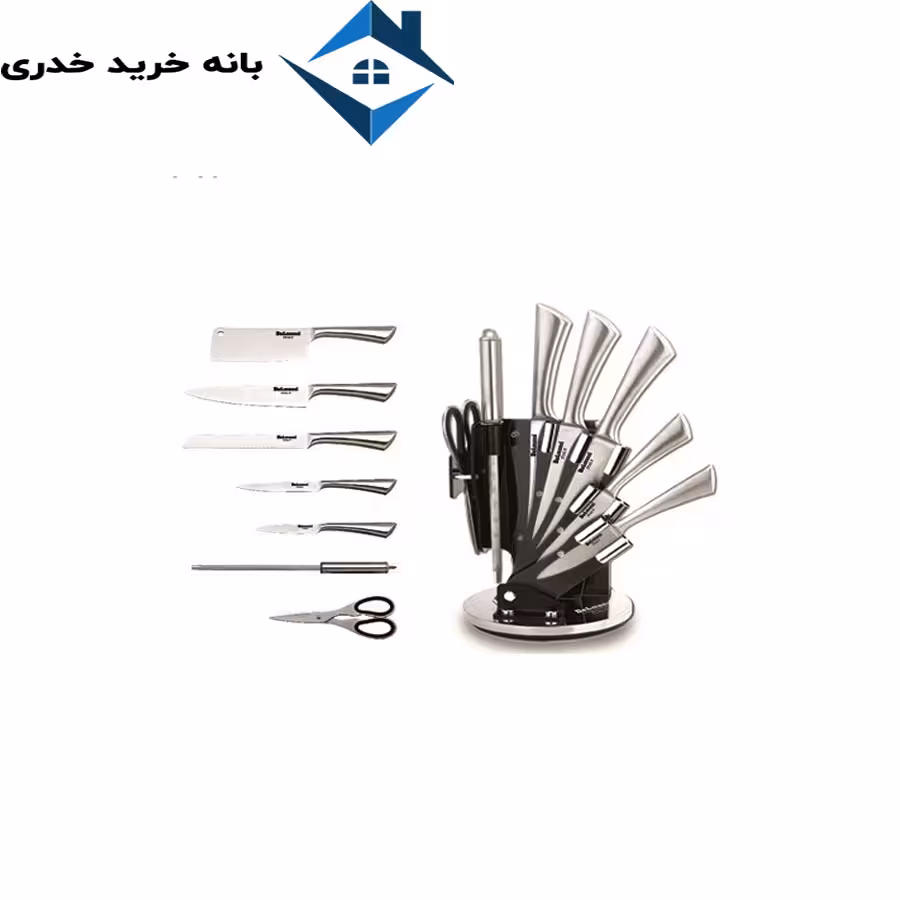 سرویس چاقو مدل dl1550 رنگ استیل