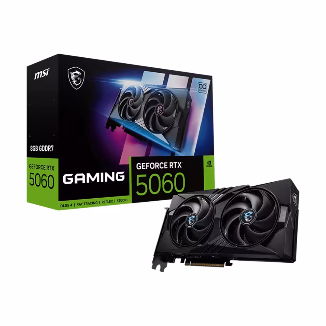 قیمت و خرید کارت گرافیک ام اس آی MSI RTX 5060 Gaming OC 8GB - آبتین مال