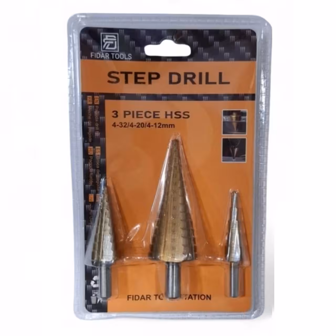 مته کاجی مخروطی مجموعه 3 عددی