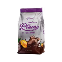 شکلات پرالینز وبرو با کرم شکلاتی و آلو بسته 1 کیلویی | Vobro Pralines Plum In Chocolate