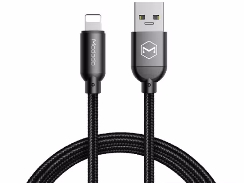 کابل شارژ و انتقال داده لایتنینگ مک دودو Mcdodo CA-710 Lightning Data Cable 1.2M