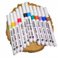 ماژیک اکرلیک 12 رنگ مارک PIDAX