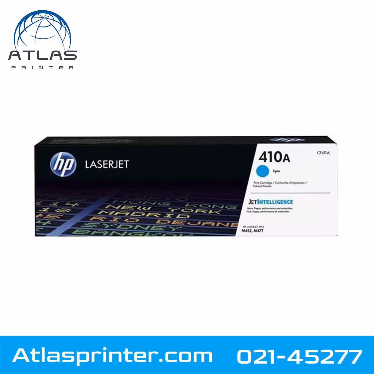 کارتریج لیزری اچ پی HP 410A آبی