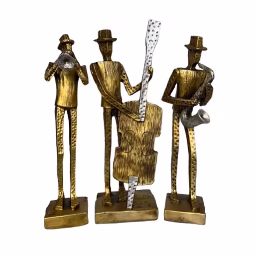 مجسمه مدل موزیسین مجموعه 3 عددی