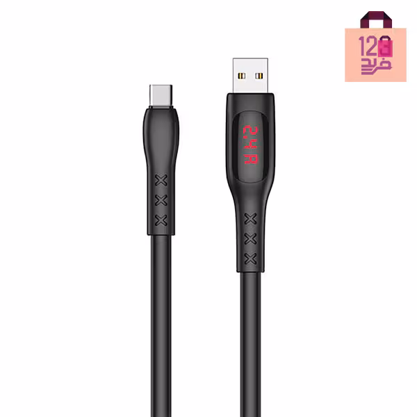 کابل USB به Type-C کلومن مدل KD-L68 به طول 1 متر