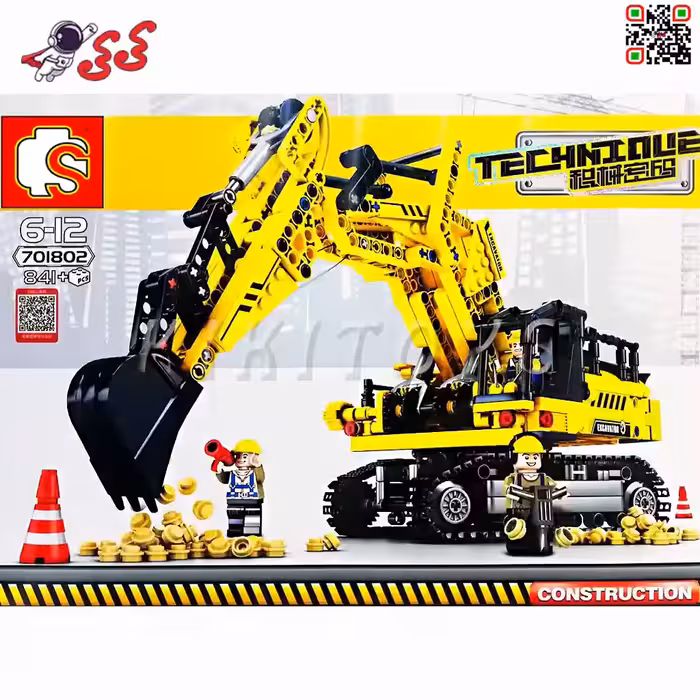 لگو بیل مکانیکی تکنیکال بزرگ برند اس وای SEMBO BLOCK 701802