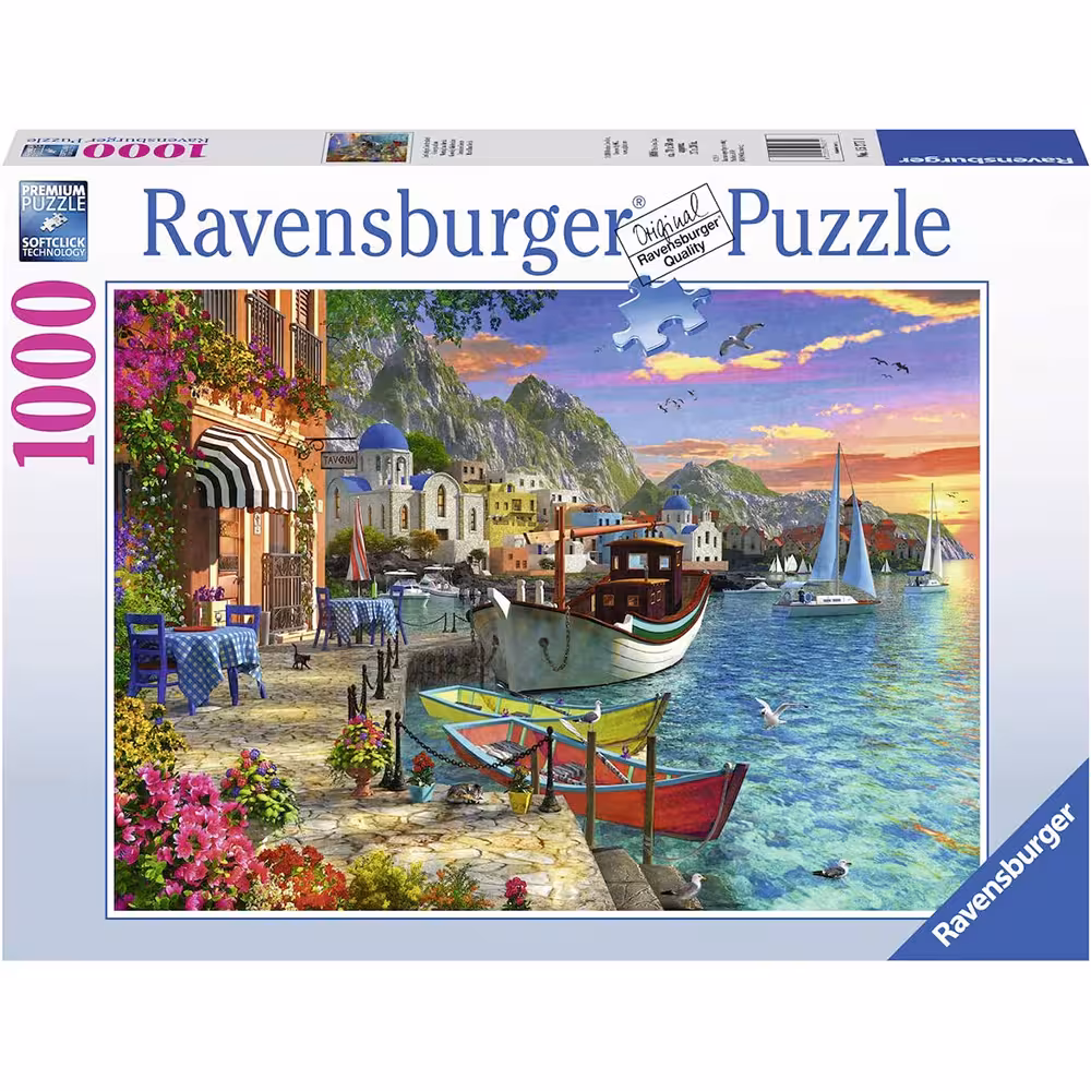 پازل 1000 قطعه Ravensburger طرح یونان بزرگ
