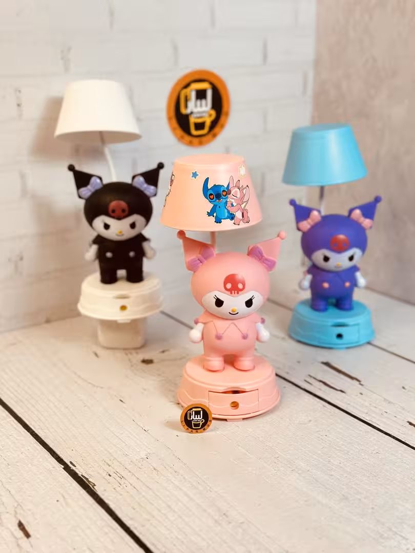 چراغ خواب طرح آباژوری طرح کرومی کد 6019