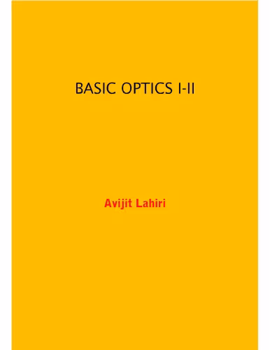خرید و دانلود نسخه کامل کتاب Basic Optics I-II