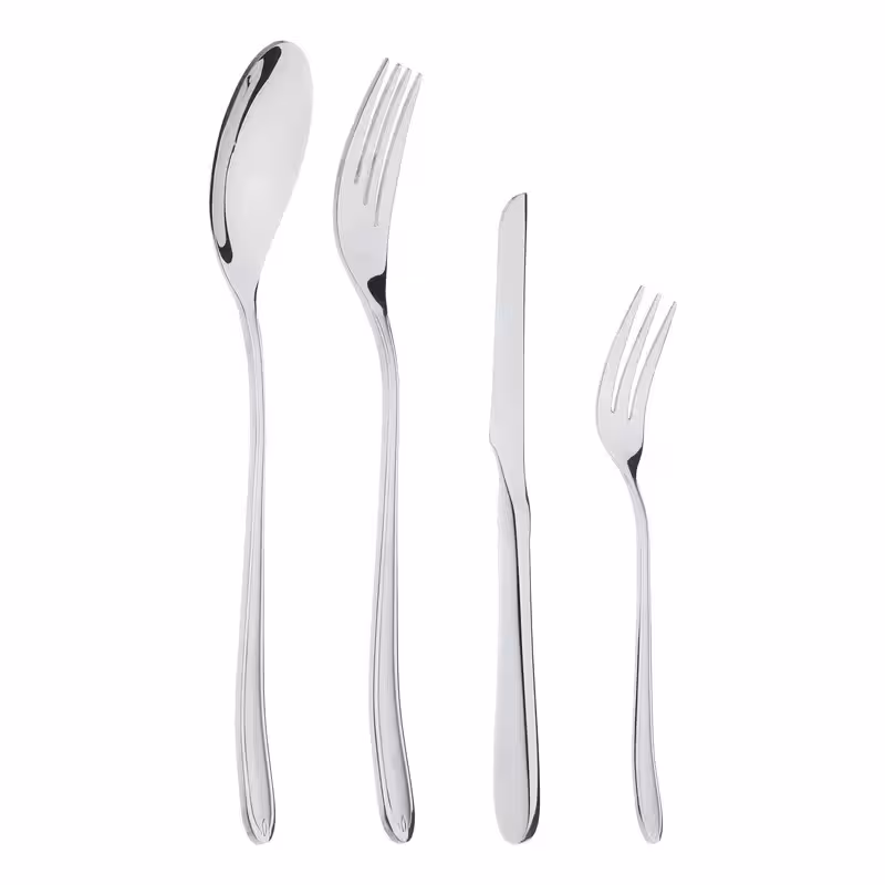 سرویس قاشق و چنگال 24 پارچه یونیک مدل 5810 کد 008