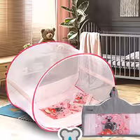 پشه بند تشک و بالش  نوزاد مدل D 