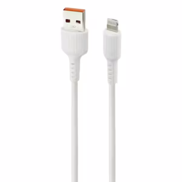 کابل آیفونی فست شارژ Mossory مدل M101L 2.4A