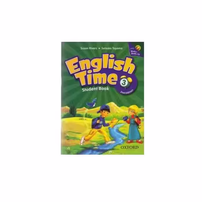 English Time 3 (شامل کتاب اصلی و کتاب کار و سی دی) (جنگل) (رحلی)(جنگل)