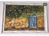 تابلوی نقاشی منظره در تکنیک رنگ و روغن