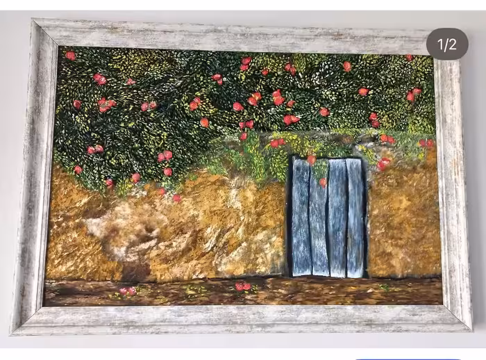 تابلوی نقاشی منظره در تکنیک رنگ و روغن