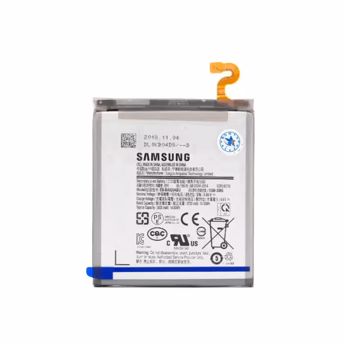 باتری سامسونگ Samsung Galaxy A9 (2018) ظرفیت 3800mAh مدل EB-BA920ABU