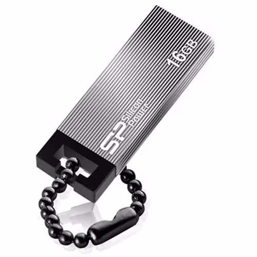 فلش مموری سیلیکون پاور Silicon Power مدل Touch 835 ظرفیت 16 گیگابایت گارانتی متین