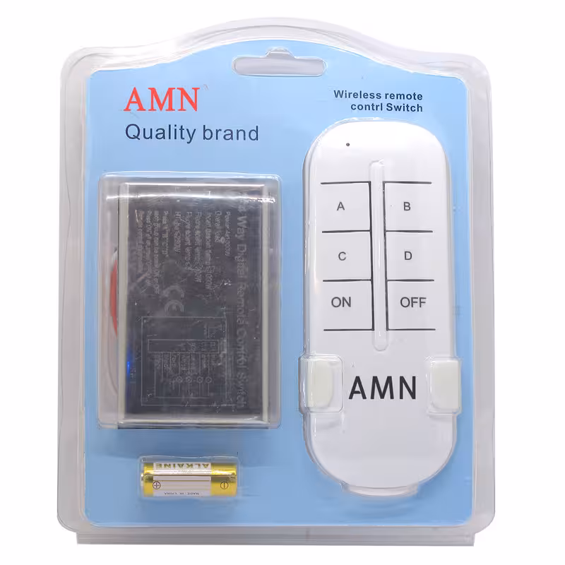 ریموت کنترل و گیرنده مدل AMN
