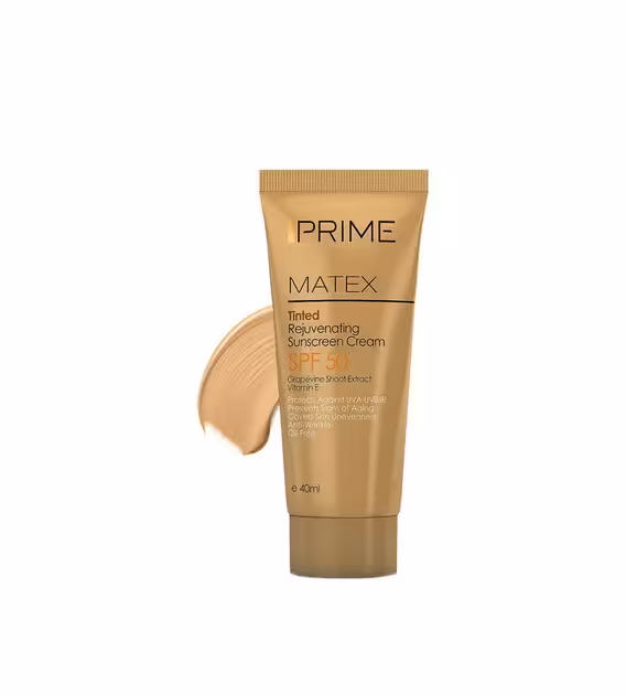 کرم ضدآفتاب جوان کننده انواع پوست SPF50 پرایم
