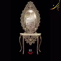 آینه و شمعدان آلومینیومی کد (83)