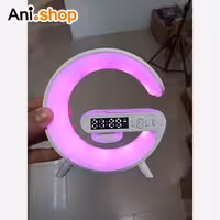 ساعت رو میزی زنگدار،طرح چراغ اسپیکر مدل G63