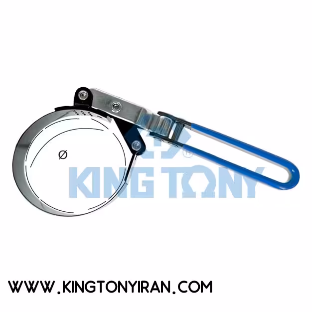 9AE31-111 – آچار فيلتر باز کن مفصلي ( 111- 95 ميليمتر ) کينگ توني