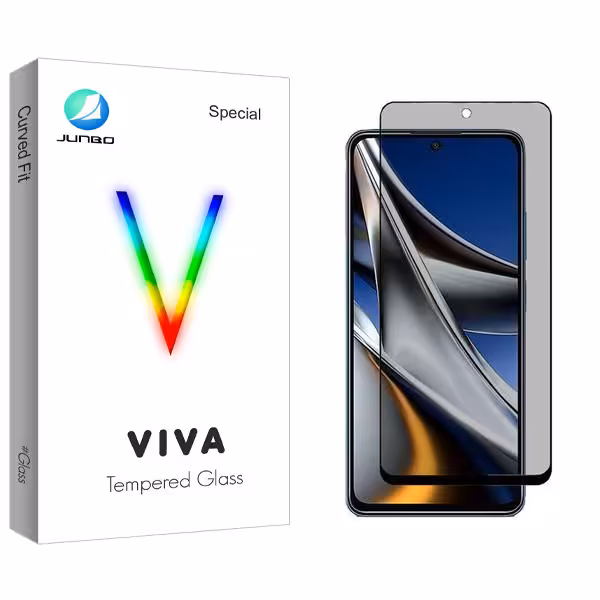 محافظ صفحه نمایش حریم شخصی جانبو مدل Viva مناسب برای گوشی موبایل شیائومی Poco X4 Pro 5G
