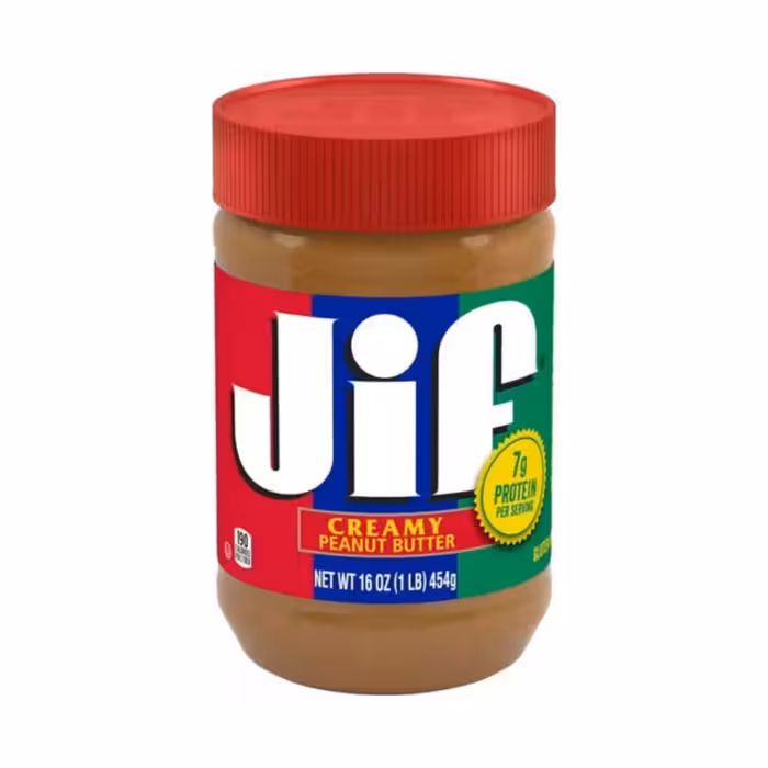 کره بادام زمینی رژیمی جیف (450گرم) jif