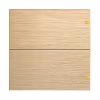 کلید پوش باتن هوشمند دو پل ترکیبی Zigbee نستک سری TRONE کد TR5LSALXG2