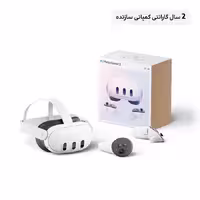هدست واقعیت مجازی Meta Quest 3 VR سفید 128GB