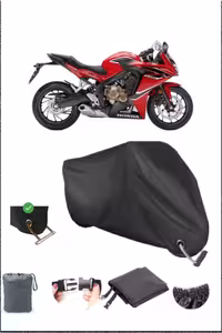 چادر موتورسیکلت مشکی HONDA CBR650F قفل بادوام سازگار با آب برقی Breen