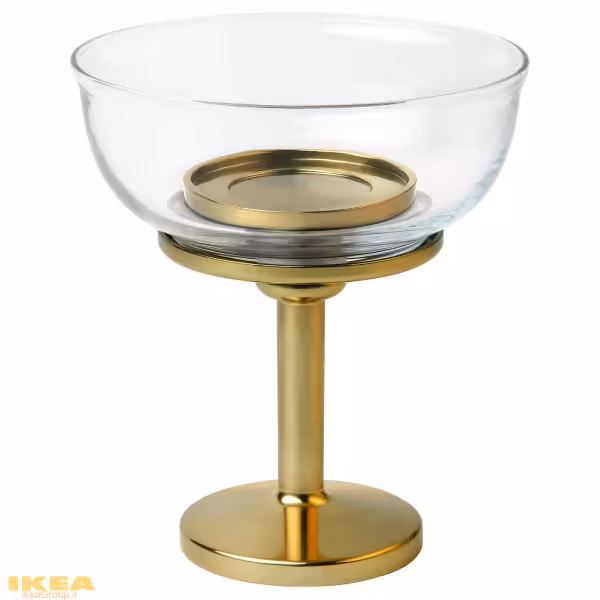 جا شمعی برنجی مدل AROMATISK | برند ایکیا | ارسال 15 الی 20 روز کاری