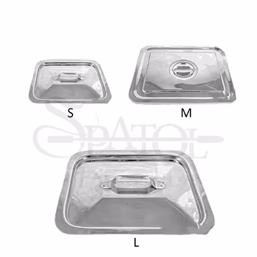 دیش درب دار Dental Stainless Steel Dish دنتال دیوایس Dental Devices