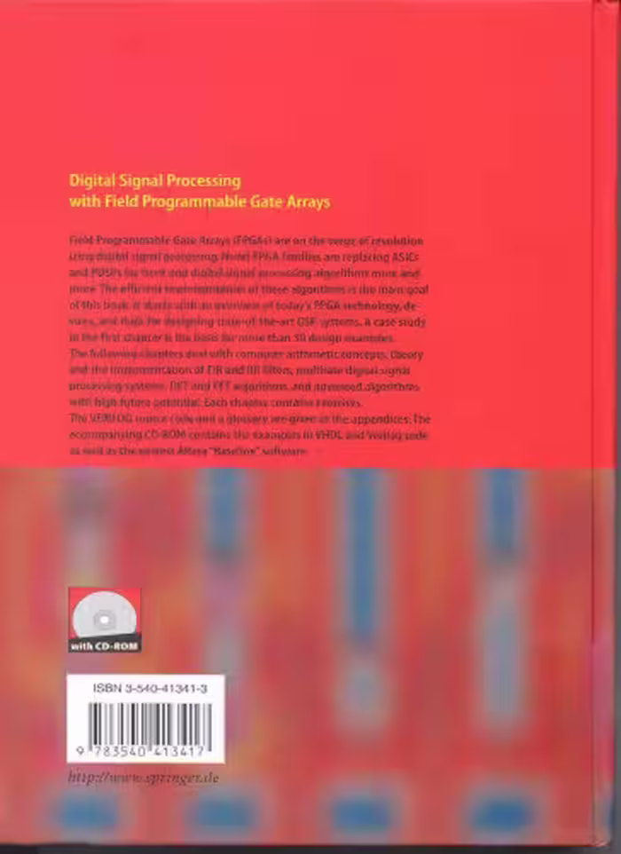 خرید و دانلود نسخه کامل کتاب Digital Signal Processing with FPGA
