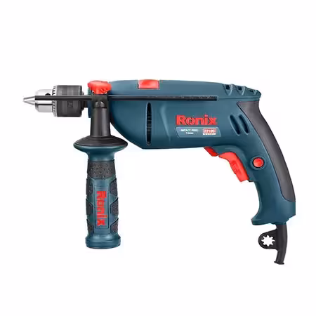 دریل برقی چکشی 13 میلی‌متری آچاری 810 وات 3000 دور 2210C رونیکس