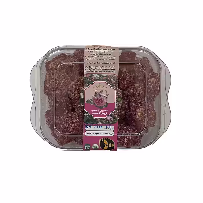 لقمه بدون شکر گل محمدی