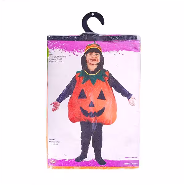 لباس کدو هالووین بچگانه