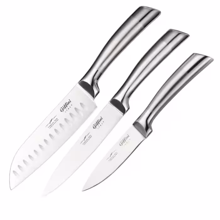 چاقو اشپزخانه جی فی نی کد G-1-2-SANTAKU مجموعه 3 عددی | کالا مکس